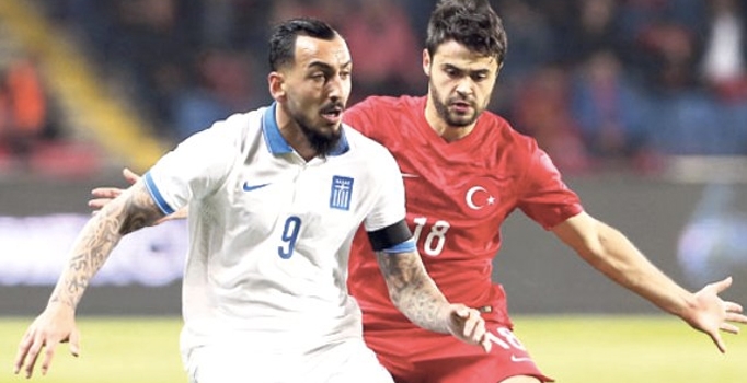 Ahmet Çalık Türkiye - Yunanistan maçına damgasını vurdu