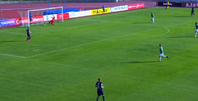 Topa dokunmadan gol attılar | Video