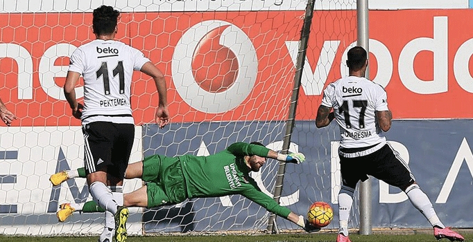 Beşiktaş-Ümraniyespor 1-1 berabere kaldı