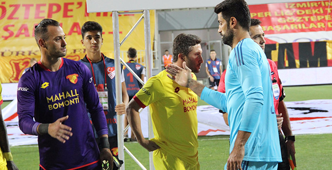 Volkan'la Sabri yine el sıkışmadı