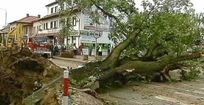 Polonya'da fırtına 5 can aldı