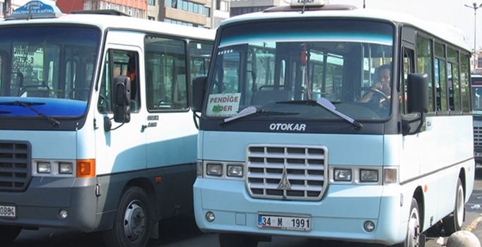 Minibüslerde para yerine İstanbulkart kullanılacak