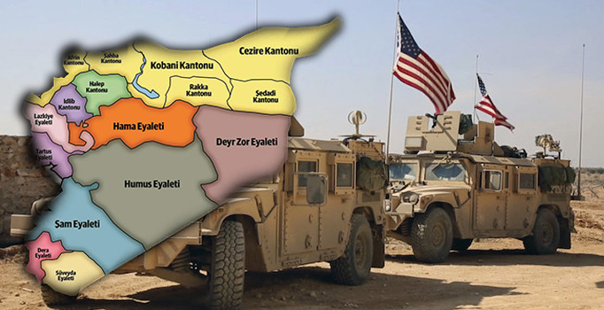 ABD imzalı korsan devlet haritası