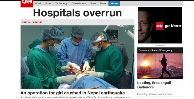 Siyah öfke CNN'in gözüne giremedi