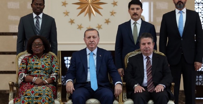 Cumhurbaşkanı Erdoğan, Tanzanya Büyükelçisi Kiondu’yu kabul etti