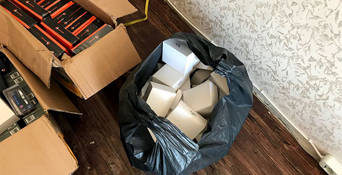 İstanbul'da elektronik sigara operasyonu