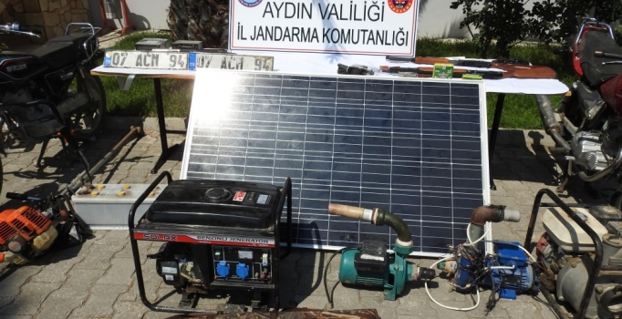 Hayvan hırsızlığına 8 tutuklama