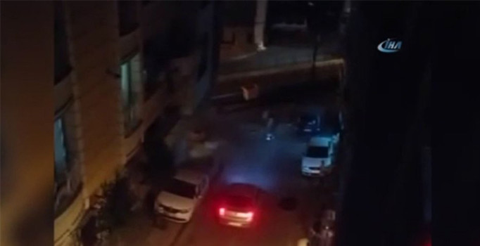 Suriyelilerin kavgası mahalleyi savaş alanına çevirdi