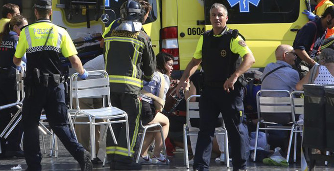 Barselona'daki saldırının mağdurlarına yardım eden Türklere teşekkür