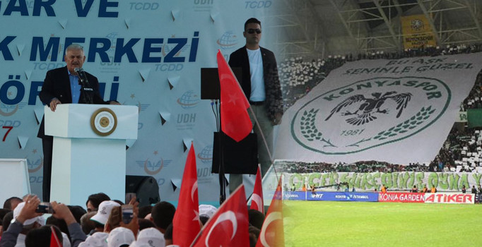 Başbakan’dan Konyaspor taraftarını heyecanlandıran mesaj