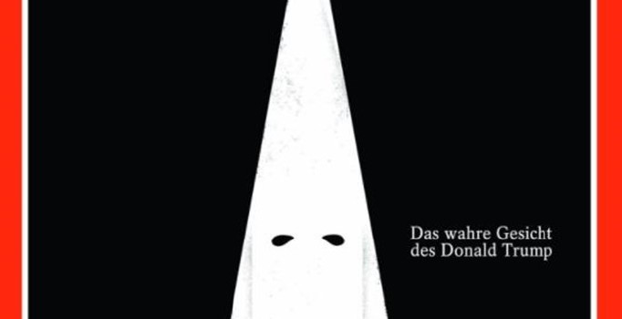 Avrupa basını Trump'ı Ku Klux Klan destekleyicisi olarak resmetti