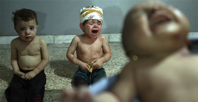 Esed rejimi Şam'da zehirli gazla saldırdı: 4 kişi gazdan etkilendi