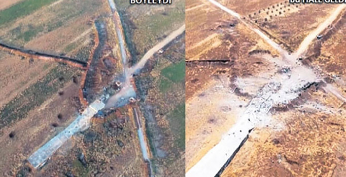 ÖSO gece sızdı, YPG'nin kalesini havaya uçurdu