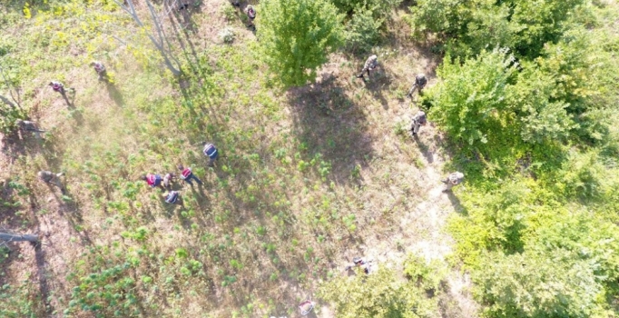 Bursa'da drone’lu uyuşturucu operasyonu