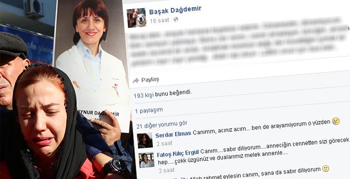 Doktor Dağdemir'in kızından acı mesaj