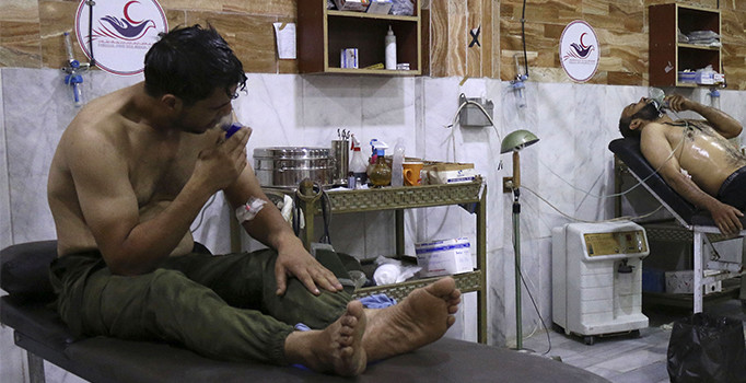 Esed rejiminin Humus'a saldırılarında 2 sivil öldü