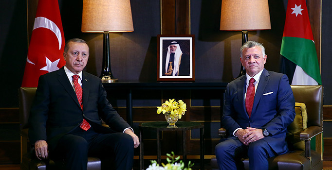 Ürdün Kralı 2. Abdullah'tan Cumhurbaşkanı Erdoğan'a Mescid-i Aksa teşekkürü