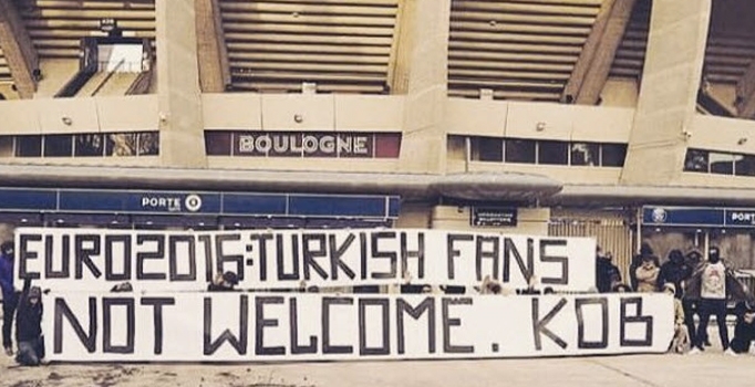 PSG taraftarları: Türkler EURO 2016'ya gelmesin