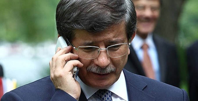 Başbakan Davutoğlu'ndan Tahir Elçi'nin eşine taziye telefonu