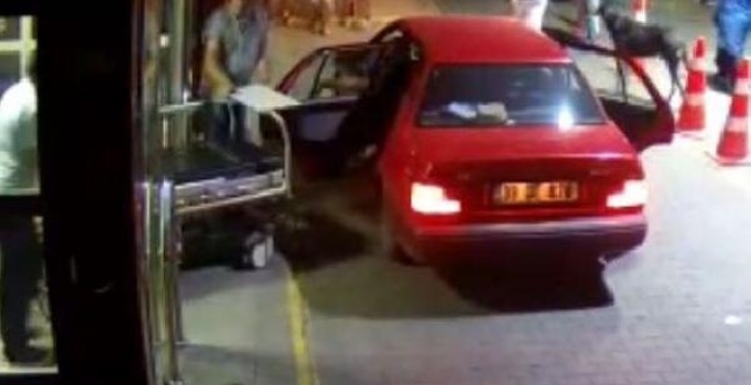 Cinayet hastanenin güvenlik kameralarından çözüldü