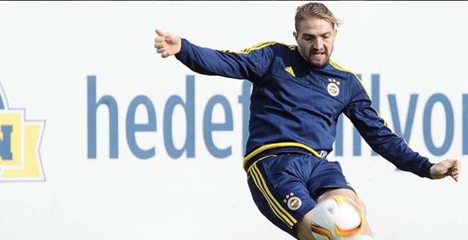 Caner Erkin takımla birlikte çalıştı
