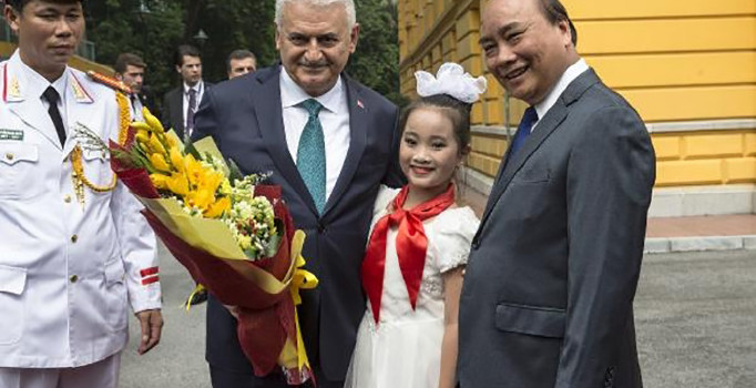 Başbakan Yıldırım'dan Vietnam'a ilk ziyaret