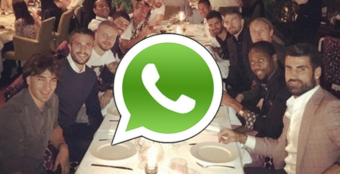 Fenerbahçeli futbolcuları Whatsapp birleştirdi