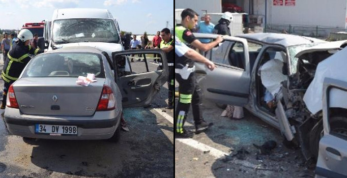 Otomobille kamyon çarpıştı! Hayrabolu'da feci kaza: 3 ölü, 3 yaralı