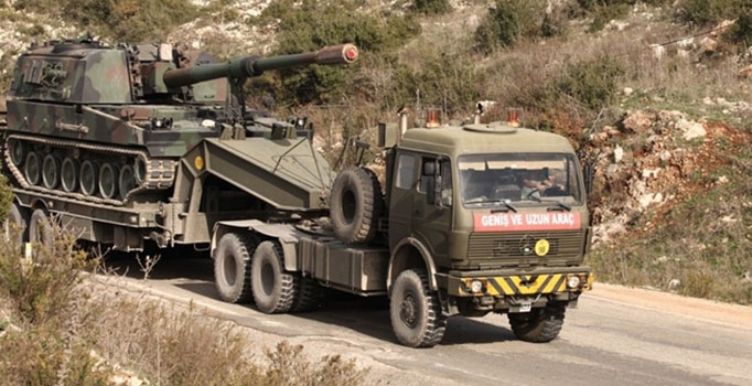 Türkmen Dağı yoğun top ateşi altında