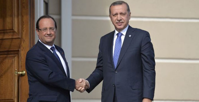 Erdoğan, Hollande ile görüştü