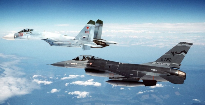 Rus ve ABD uçakları çatışmanın eşiğine gelmiş