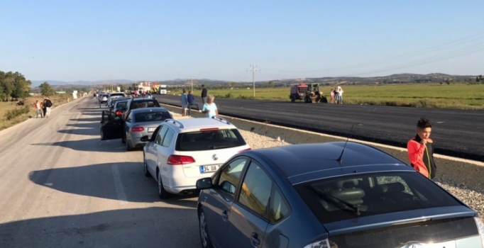 İpsala Sınır Kapısı'nda tatilci kuyruğu