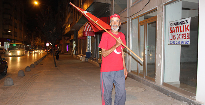 Şehit Eren Bülbül için Maçka’ya yürüyor