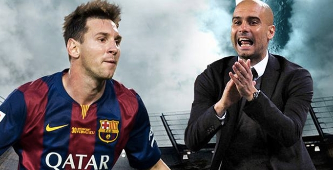 Guardiola ve Messi gelecek sezon Manchester City'de buluşuyor