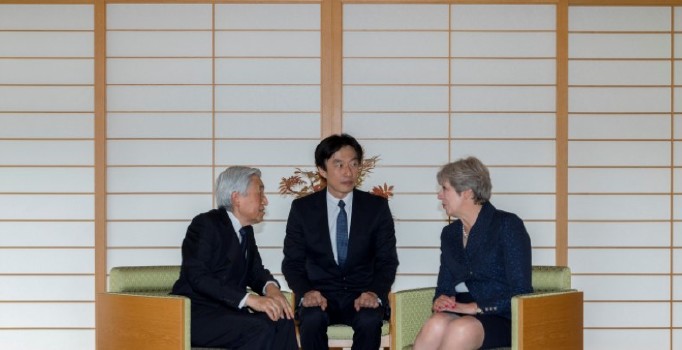 İngiltere Başbakanı May Japonya'da