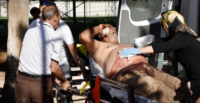 Torununu ziyarette gitti, damadı bıçakladı "Neden ziyaret ettin?" kavgası