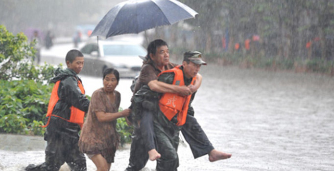 Çin'de yağışlar can aldı: 9 ölü