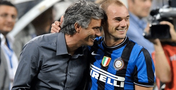 Mourinho'nun en iyi 10 numarası Sneijder