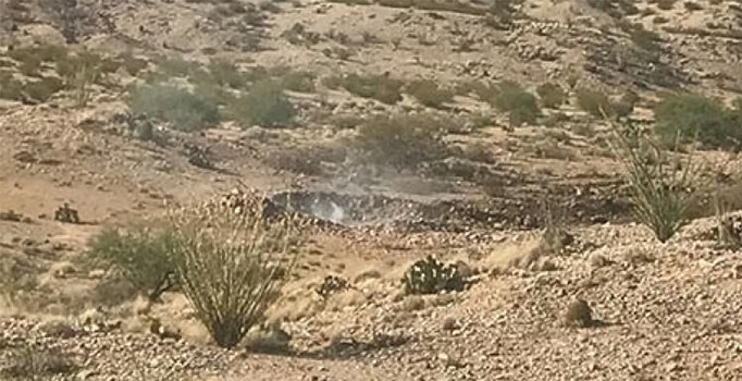 ABD'de Irak'a ait savaş uçağı düştü