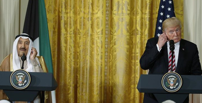 Trump Katar krizini Kuveyt Emiri ile görüştü: Arabulucu olabilirim