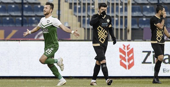Ziraat Türkiye Kupası'nda Büyükçekme Tepecikspor Osmanlıspor'u 1-0 yendi