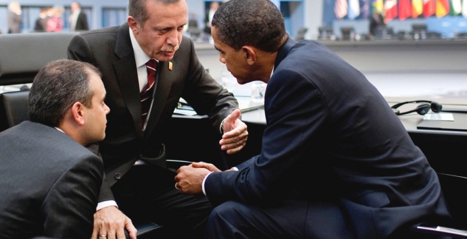 Paris'te Erdoğan - Obama görüşmesi