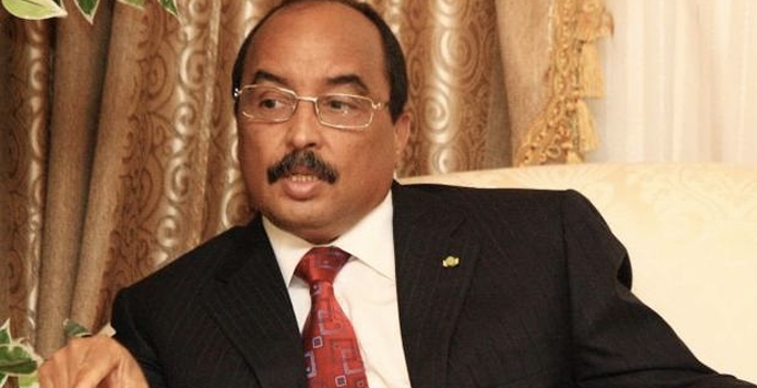 Moritanya Devlet Başkanı Abdel Aziz sıkılınca 65. dakikada maçı bitirdi