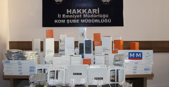 Hakkari'de kaçakçılık operasyonları
