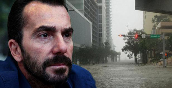 İlker İnanoğlu'ndan kasırga paylaşımı: Evimizin önünde balıklar yüzüyor