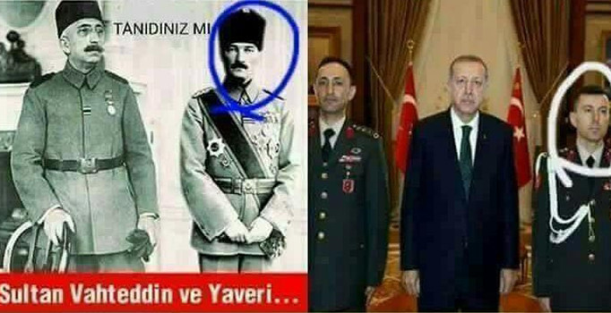 Sosyal medyadaki Atatürk'lü 'yaver' paylaşımına soruşturma