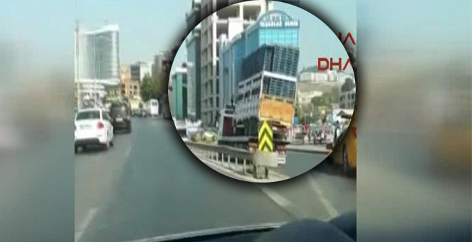 D-100'de tehlike saçtı | Video