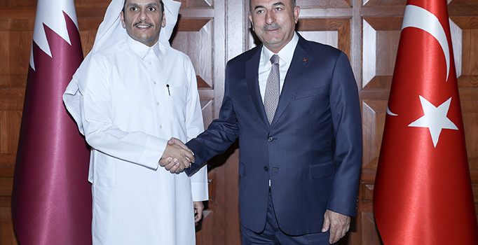 Çavuşoğlu, Katar Dışişleri Bakanı ile görüştü