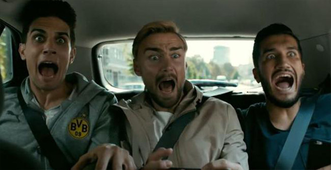 Nuri Şahin'in korku dolu anları | Video