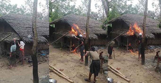 Myanmar hükümetinin yalanını budist rahiplerin fotoğraf oyunu